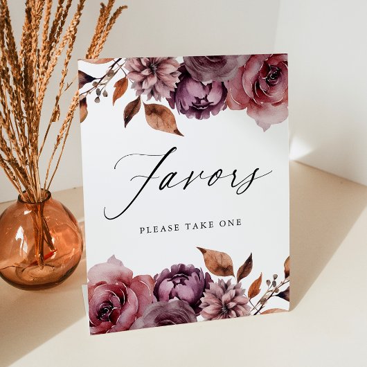 Rustikale Herbstmühle Marsala Florale Favoriten Ga Sockelschild