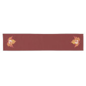 Rustikale Herbstoptik Kurzer Tischläufer (Horizontal)