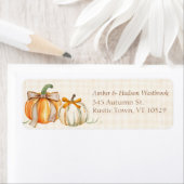 Rustikale Herbstpumpen mit Niedlichen Bows Herbsth (Insitu)