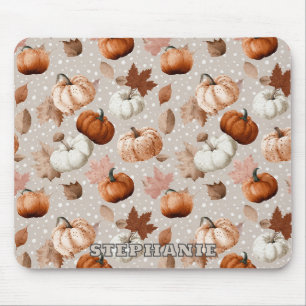 Rustikale Herbstpumpen und Herbstlaube (2) Mousepad