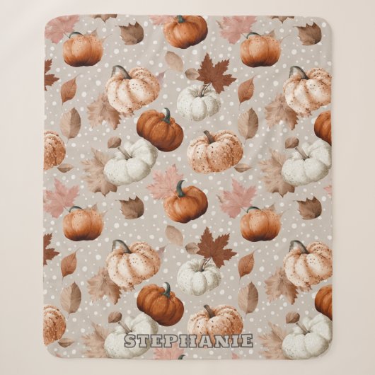 Rustikale Herbstpumpen und Herbstlaube (2) Sherpadecke (Vorderseite)