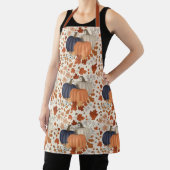 Rustikale Herbstpumpen Wildblumen Blätter Schürze (InSitu)