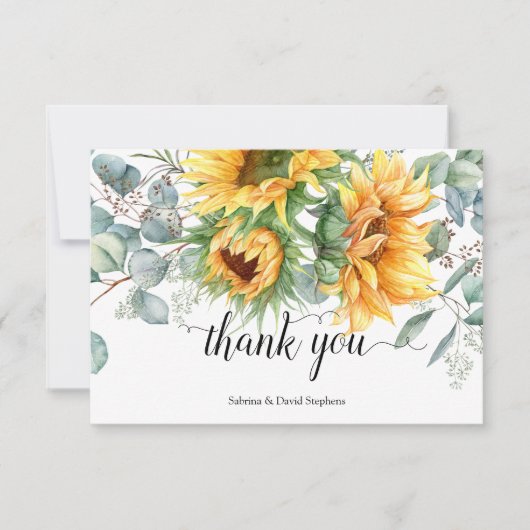 Rustikale Herbstsonne Dankeskarte (Vorderseite)