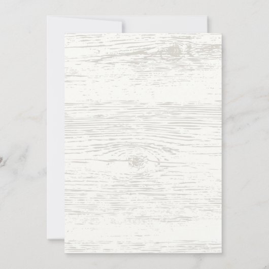 Rustikale Herbstsonnenblumen Blütendusche Einladung (Rückseite)