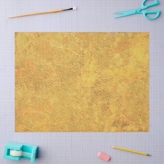 Rustikale Herbsttextur Gold Seidenpapier (Basteln)
