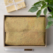 Rustikale Herbsttextur Gold Seidenpapier (Geschenk)