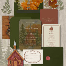 Rustikale Herbstwald-Hochzeit im Yosemite-National