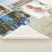 Rustikale Herbstwein, Orangenpumpen Personalisiert Sherpadecke (3/4)