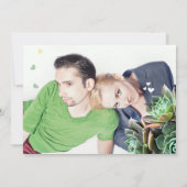 Rustikale Hinterhofhütten und Hühner Einladung (Rückseite)