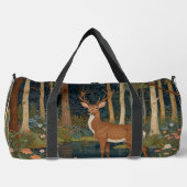 Rustikale Hirschelke Art Wildpark Duffle Bag (Vorderseite)