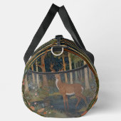 Rustikale Hirschelke Art Wildpark Duffle Bag (Rechts)