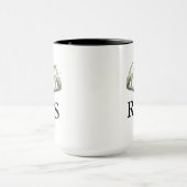 Rustikale Hirschjagdjäger Tasse (Zentrum)