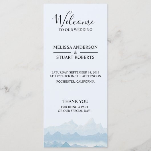 Rustikale Hochgebirgslandschaft Programm (Vorderseite)