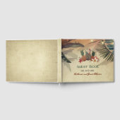 Rustikale Hochzeit am tropischen Strand Gästebuch (Voll)