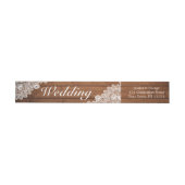 Rustikale Hochzeit aus Holz und Weiß (Person)