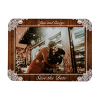 Rustikale Hochzeit aus Holz und Weiß