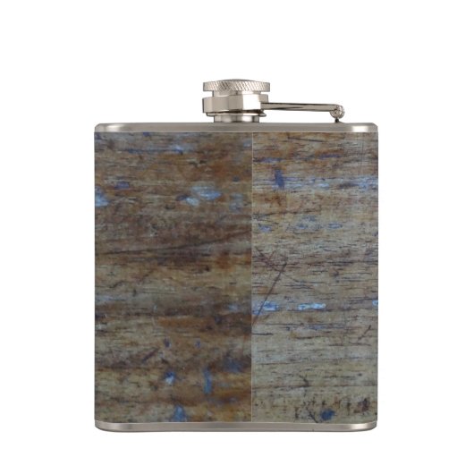 Rustikale Hochzeit | Der lustige Vater der Braut Flachmann (Rückseite)