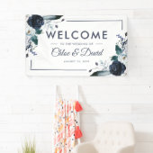 Rustikale Hochzeit der Marine Boho Banner (Insitu)