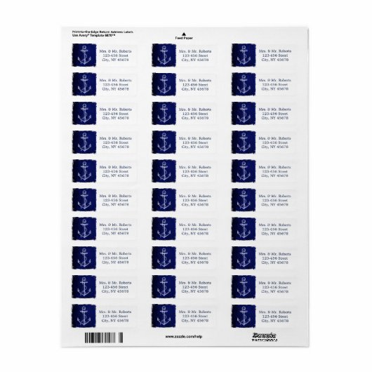 rustikale Hochzeit der Navy (Vorne)