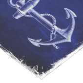 rustikale Hochzeit der Navy Kurzer Tischläufer (Ecke)