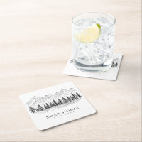 Rustikale Hochzeit der Pinienwälder