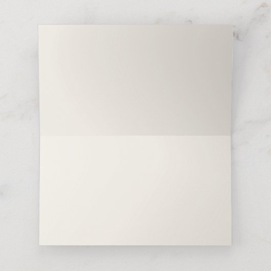 Rustikale Hochzeit der SmaragdLine Platzkarte (Innenseite Aufgefaltet)