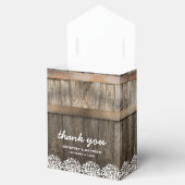 Rustikale Hochzeit des Gipskrauts Geschenkschachtel (Geöffnet)