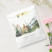 Rustikale Hochzeit des Pinienwaldes Geschenktütchen (Versiegelt)