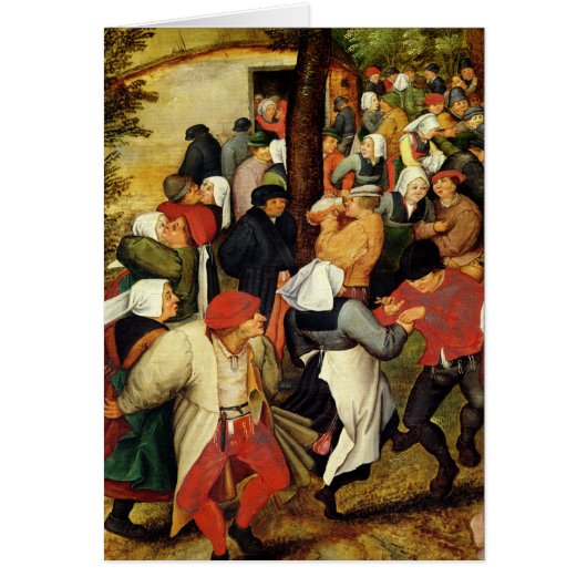 Rustikale Hochzeit, Detail des Leutetanzens (Vorne)