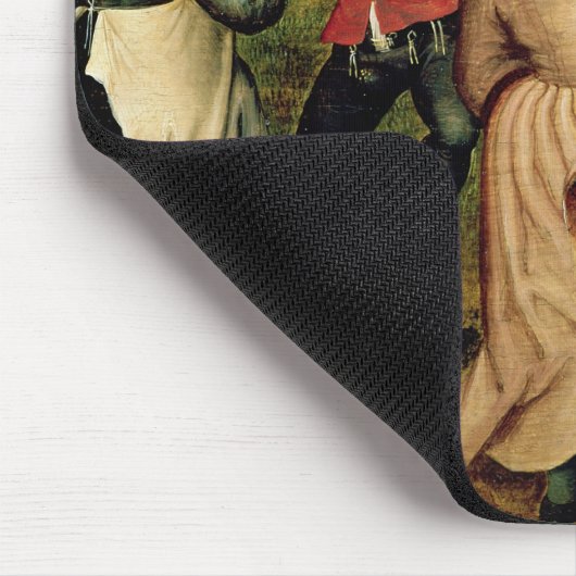 Rustikale Hochzeit, Detail des Leutetanzens Mousepad (Ecke)