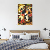 Rustikale Hochzeit, Details der Tanzenden Leinwanddruck (Insitu (Schlafzimmer))