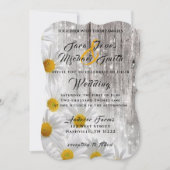 rustikale Hochzeit einladen Einladung (Vorderseite)