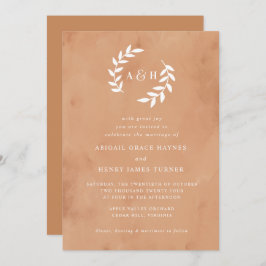 Rustikale Hochzeit Einladung