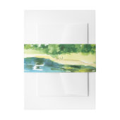 Rustikale Hochzeit Einladungsbanderole (Vorderseite Beispiel)