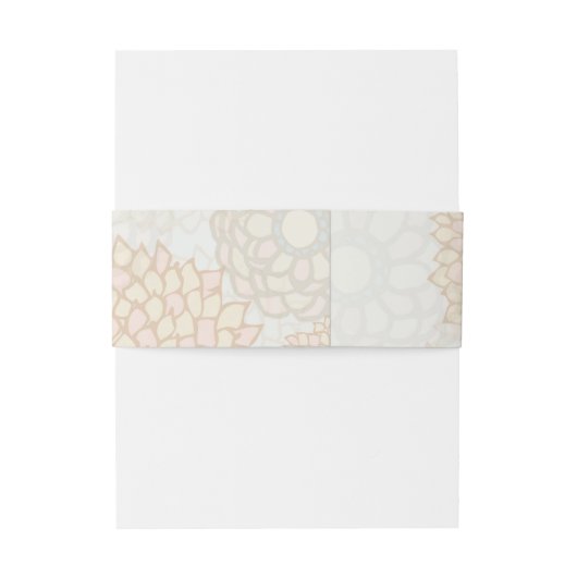 Rustikale Hochzeit Einladungsbanderole (Rückseitenbeispiel)