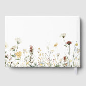 Rustikale Hochzeit Gästebuch (Rückseite)