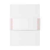 Rustikale Hochzeit im Herbst Einladungsbanderole (Rückseitenbeispiel)