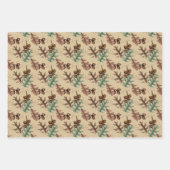 Rustikale Hochzeit im Herbst Geschenkpapier Set (Vorderseite 2)