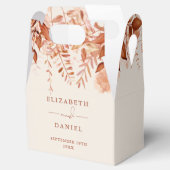 Rustikale Hochzeit im Herbst Geschenkschachtel (Geöffnet)