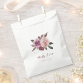 Rustikale Hochzeit im Herbst Geschenktütchen (Ausgeschnitten)