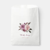 Rustikale Hochzeit im Herbst Geschenktütchen (Vorderseite)