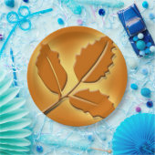 Rustikale Hochzeit im Herbst Hübsche Gestaltung de Pappteller (Party)