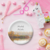 Rustikale Hochzeit im Herbst Pappteller (Party)