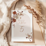 Rustikale Hochzeit im Herbst Tischnummer<br><div class="desc">Rustikale Hochzeit im Herbst Tischnummer. Matching-Elemente verfügbar.</div>