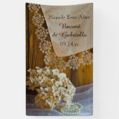 Rustikale Hochzeit im Landhausstil Banner (Vertikal)