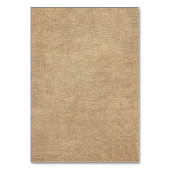 Rustikale Hochzeit in Burlap und Lace Tischnummer (Rückseite)