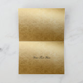 rustikale Hochzeit in Rot Danke (Innenseite)