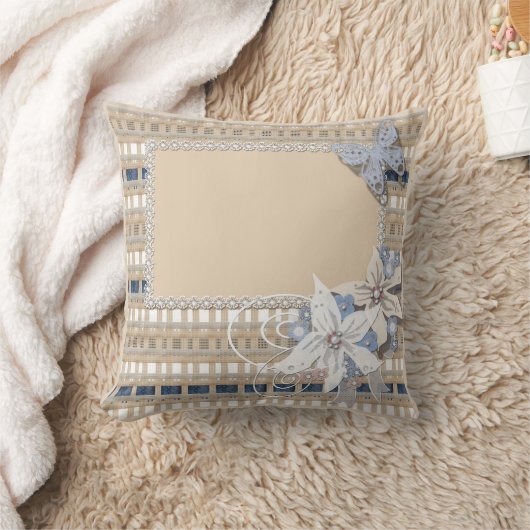 Rustikale Hochzeit Kissen (Decke)