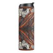 Rustikale Hochzeit mit mehrfarbigem Leder und Spit Thermosbecher (Nach links gedreht)