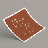 Rustikale Hochzeit Napkins mit Personalisiertem Na Serviette